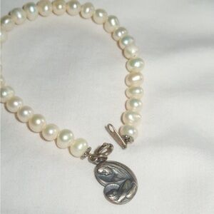 Vintage Pearl Bracelet